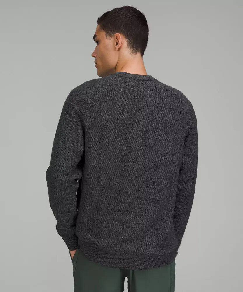 lululemon athletica Textured Knit Crewneck Sweater | Men's Hoodies & Sweatshirts