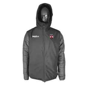 Mc Keever QUB RFC Core 22 Stadium Jacket - Youth - Black