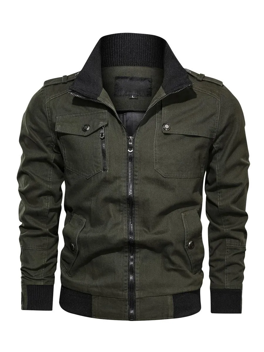 Men's Jackets & Coats Mens Jacket Men's Jackets Chic Burgundy Green Modern