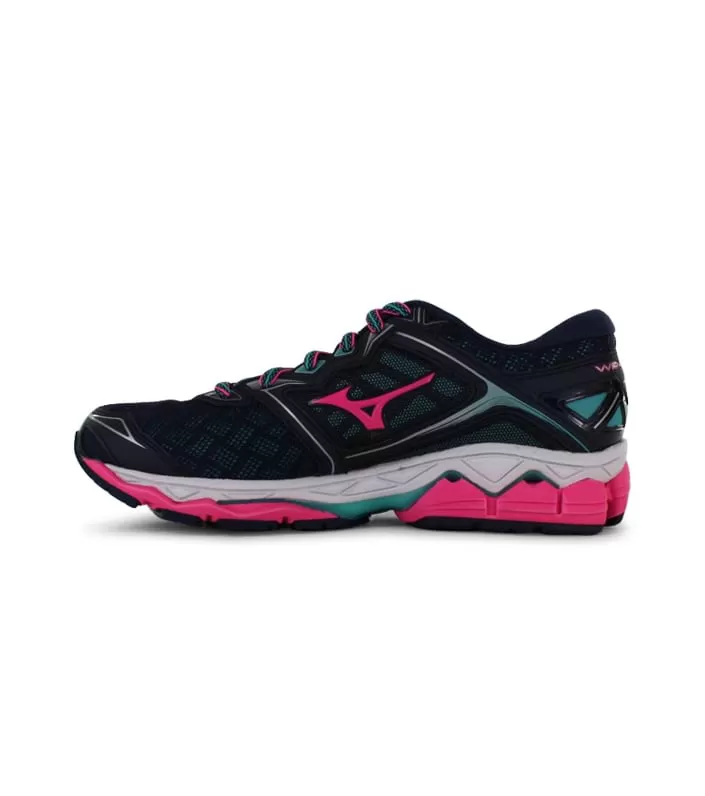 mizuno wave sky womens peacoat pink