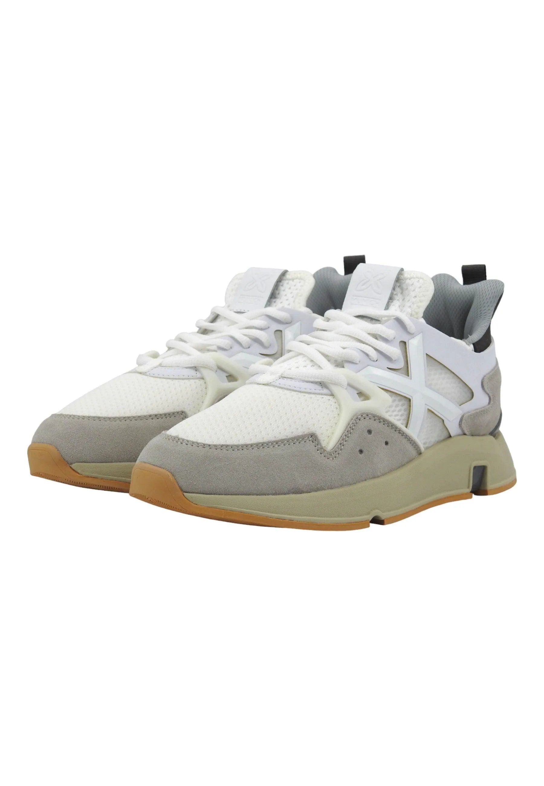 MUNICH Clik 64 Sneaker Uomo White Grey 4172064