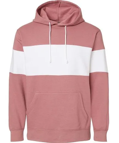 MV Sport Men's Classic Fleece Colorblocked Hooded Sweatshirt