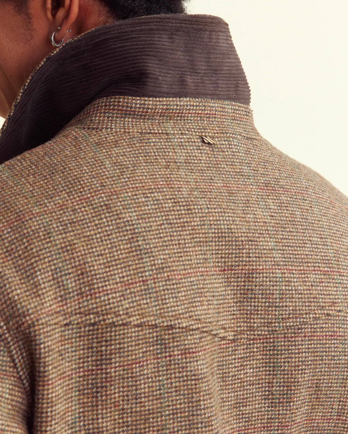 Overcoat - Brown Multi