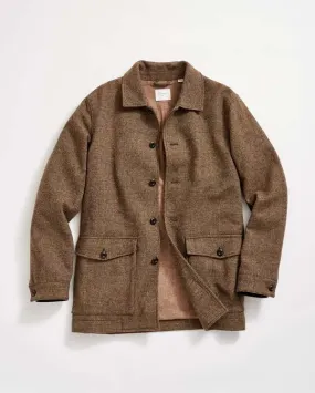 Overcoat - Brown Multi