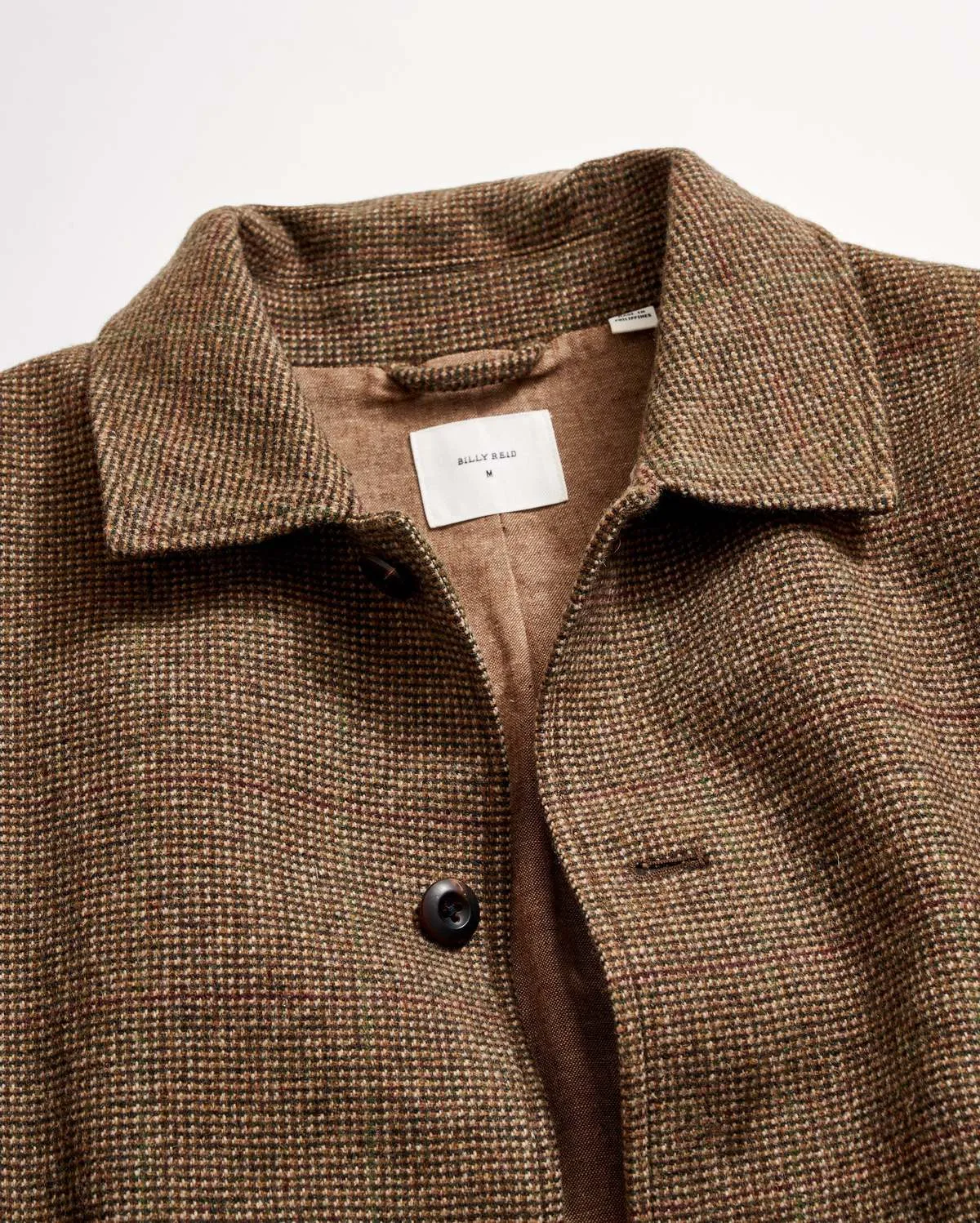 Overcoat - Brown Multi