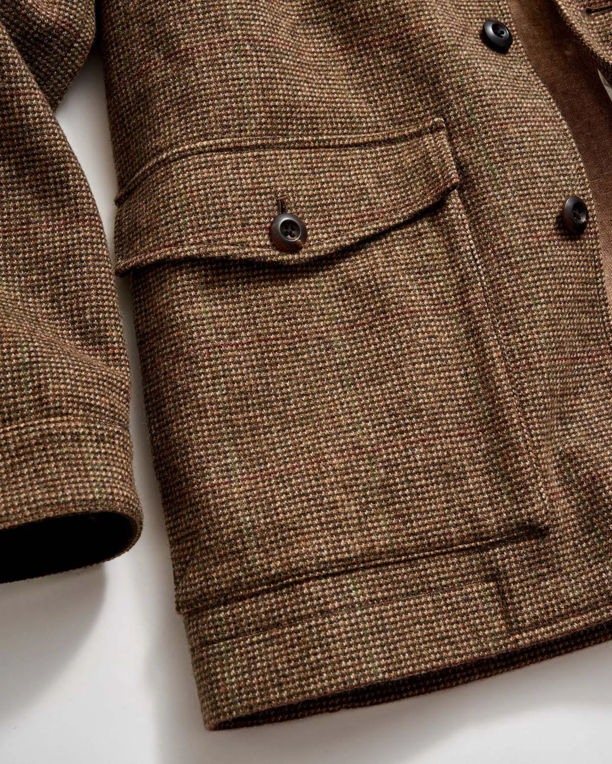 Overcoat - Brown Multi