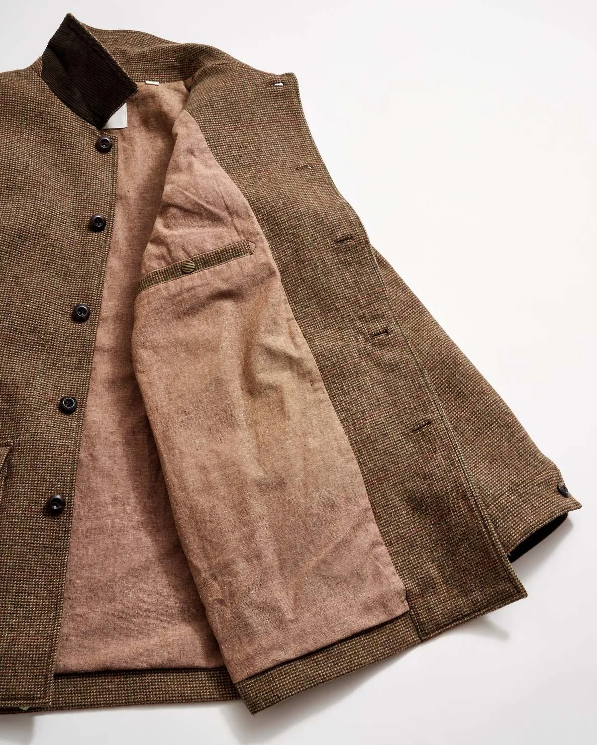 Overcoat - Brown Multi