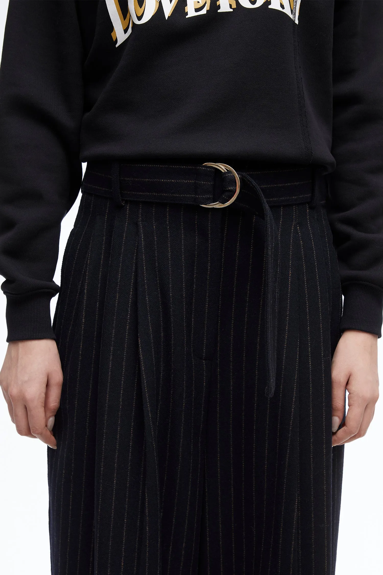 Oversized Pleated Pant