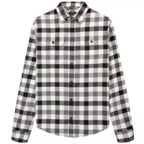 Paul & Shark Check Overshirt Black/White