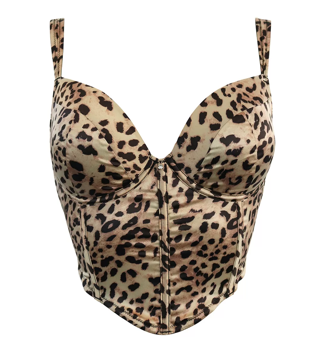 Pour Moi Couture Padded Underwire Bustier (25902) - Leopard