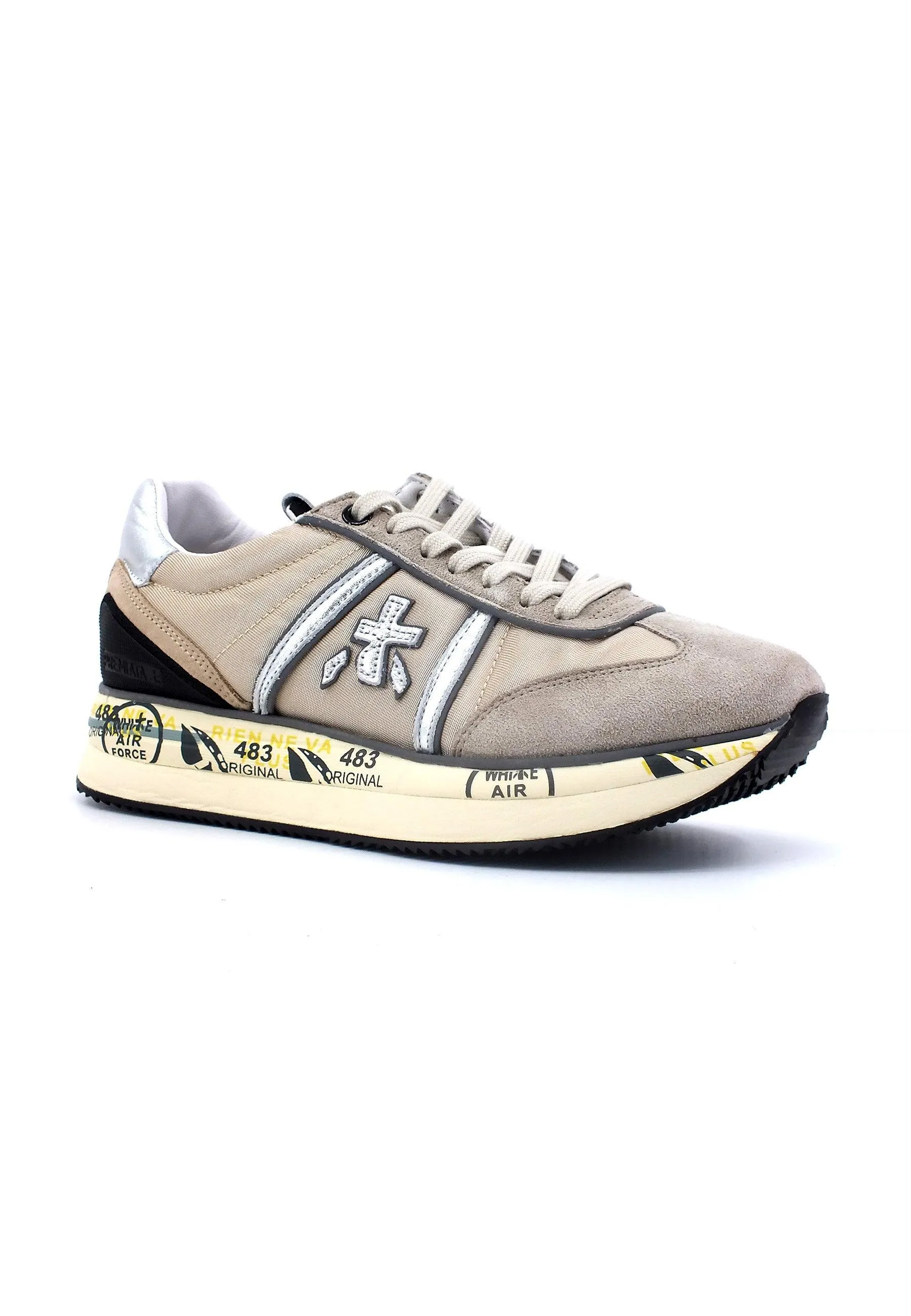 PREMIATA Sneaker Donna Tortora Beige CONNY-6491