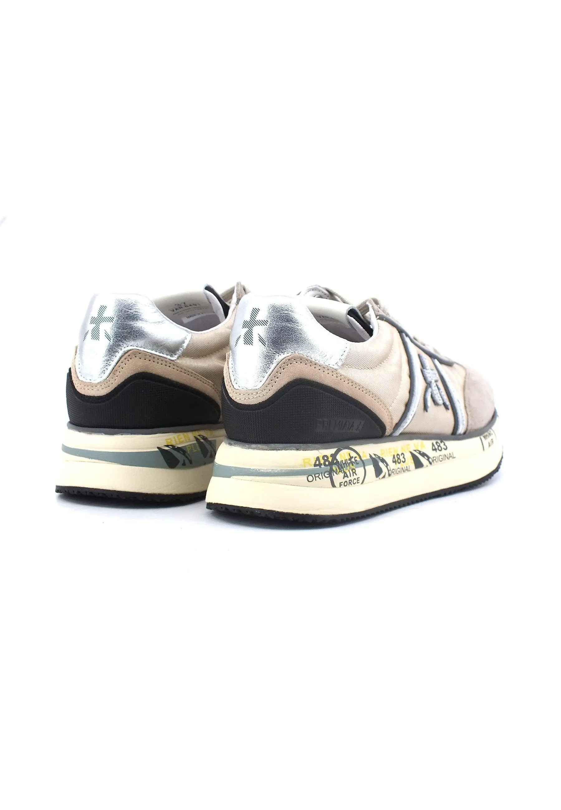 PREMIATA Sneaker Donna Tortora Beige CONNY-6491