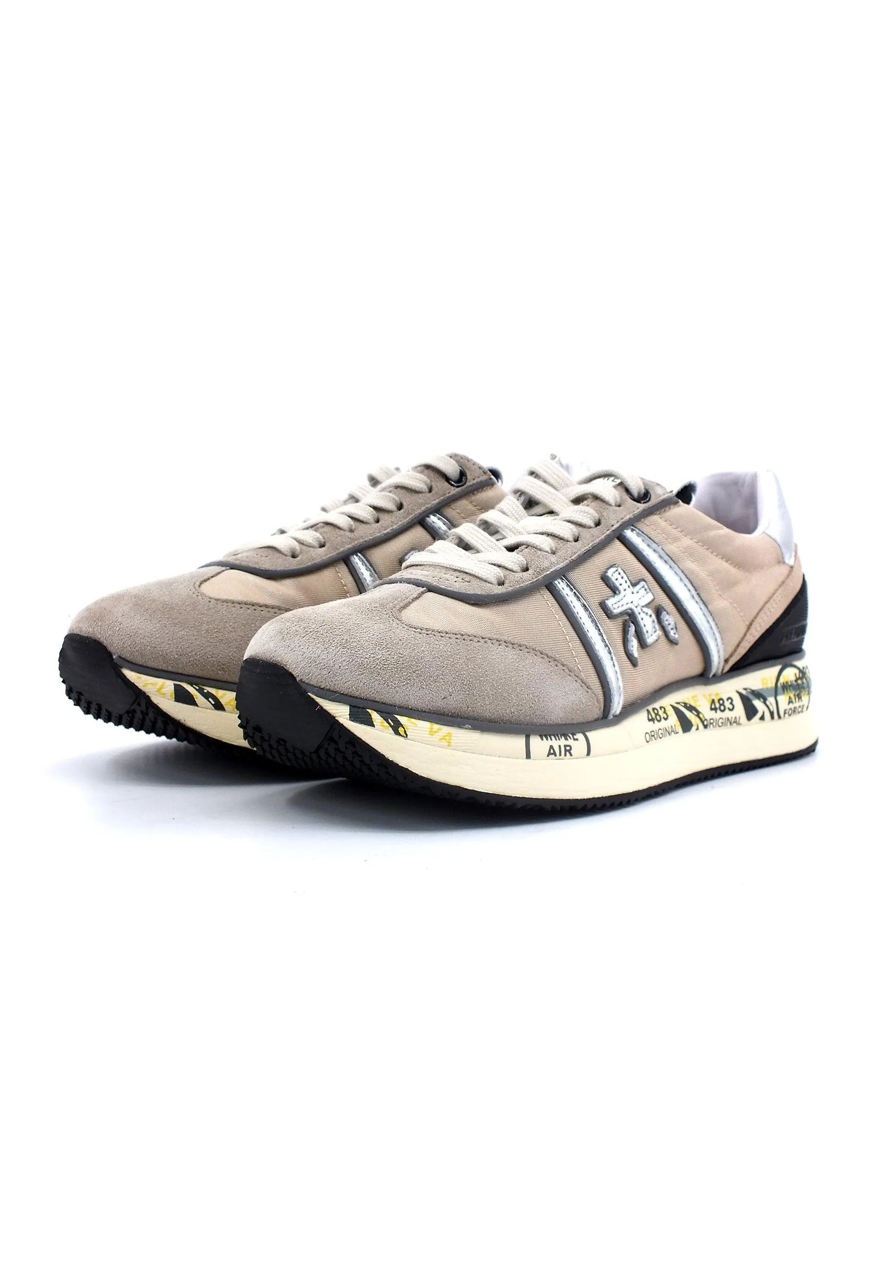 PREMIATA Sneaker Donna Tortora Beige CONNY-6491