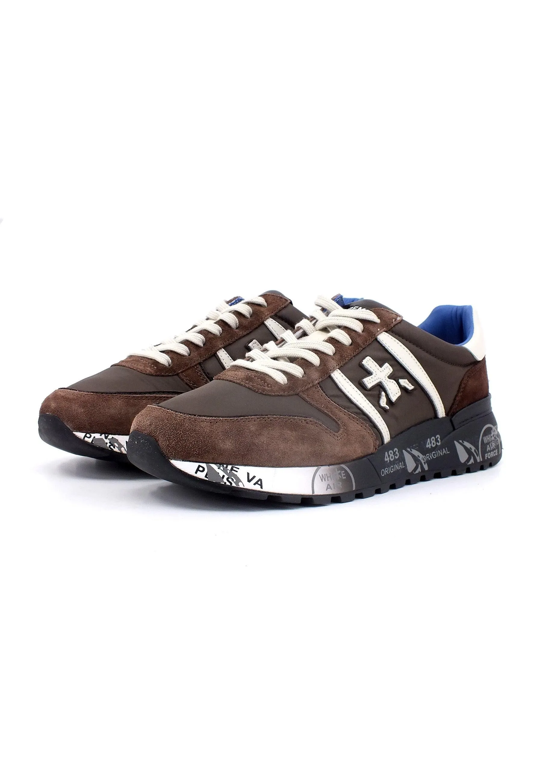 PREMIATA Sneaker Uomo Dark Brown LANDER-6401