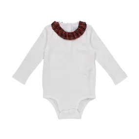 Ralph Lauren Baby Girl Tartan Bodysuit