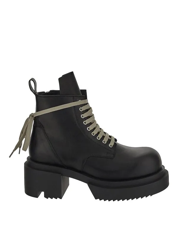 Rick Owens Leather  boots