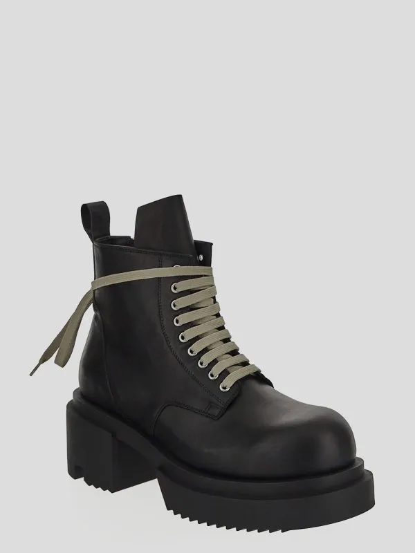 Rick Owens Leather  boots