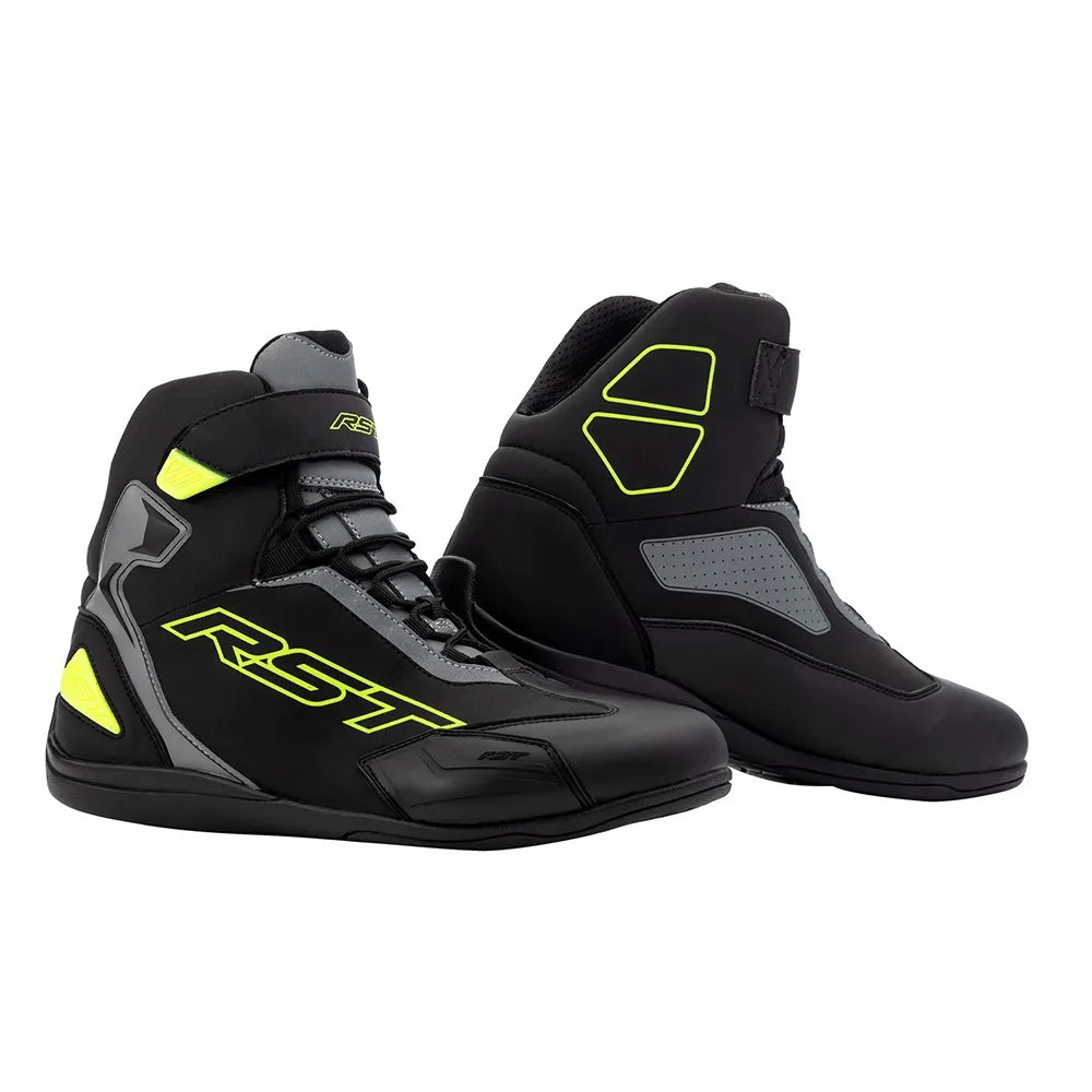 RST Sabre Moto Boots - Black/Yellow