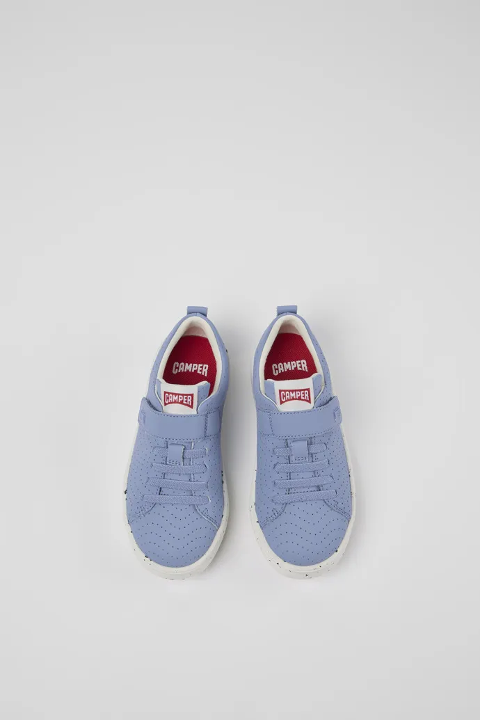 Runner Blue Leather Sneaker