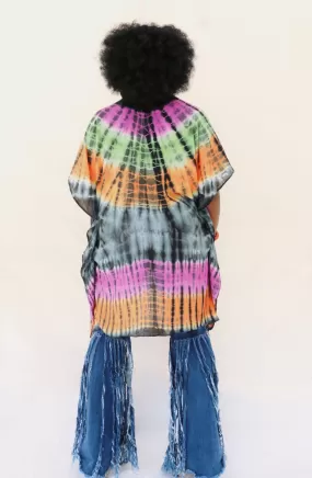 Sarra Tie Dye Cardigan