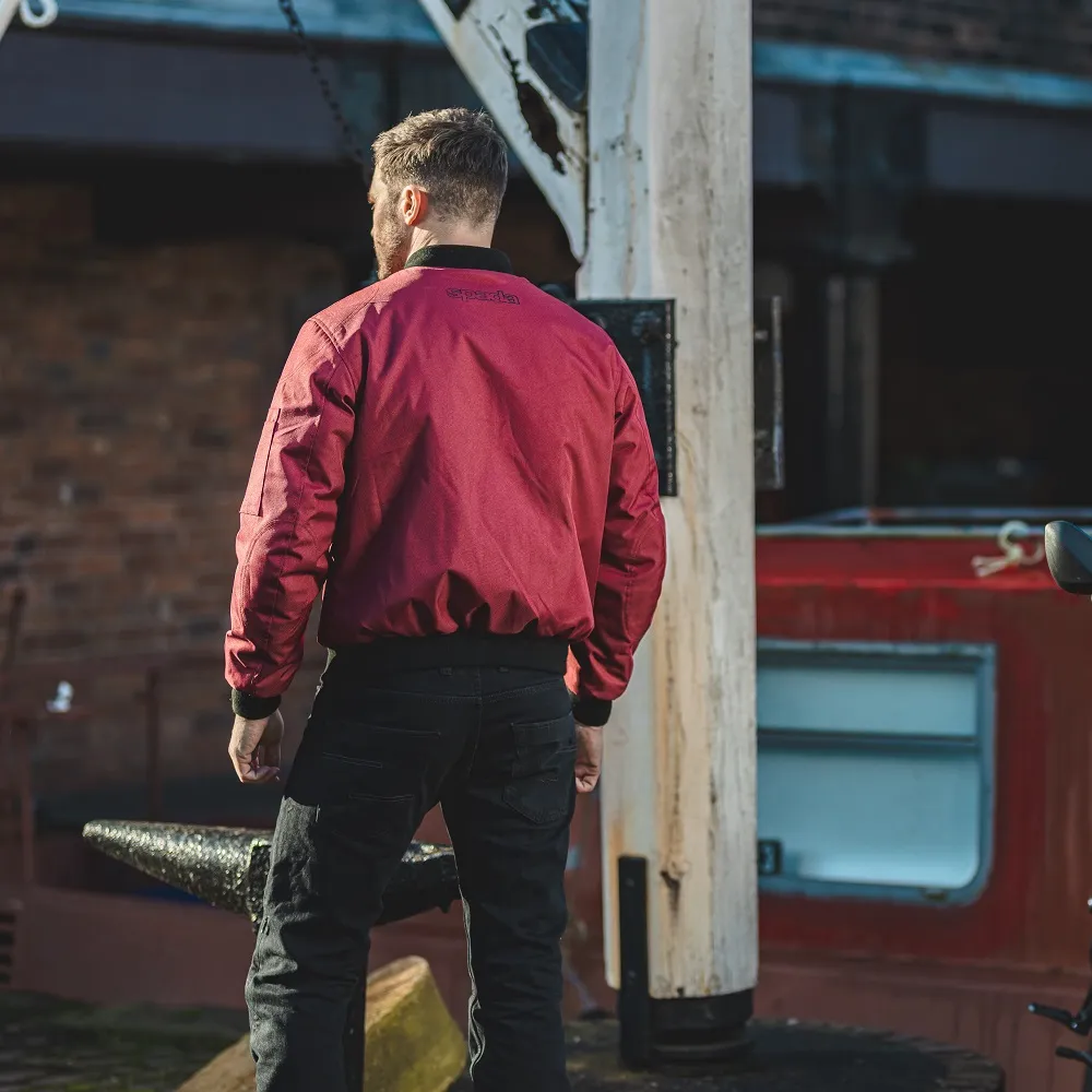 Spada Air Force One Jacket - Red