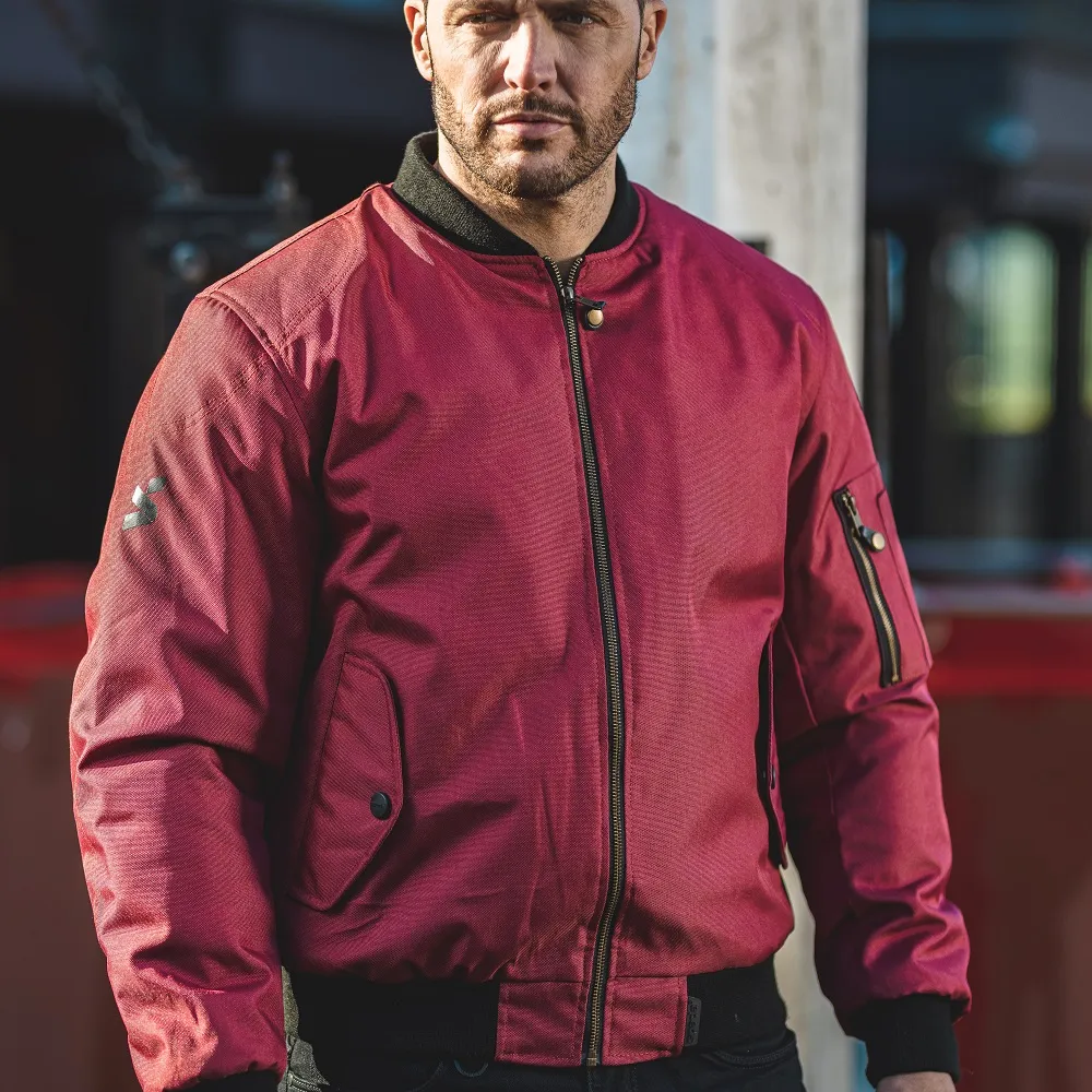 Spada Air Force One Jacket - Red