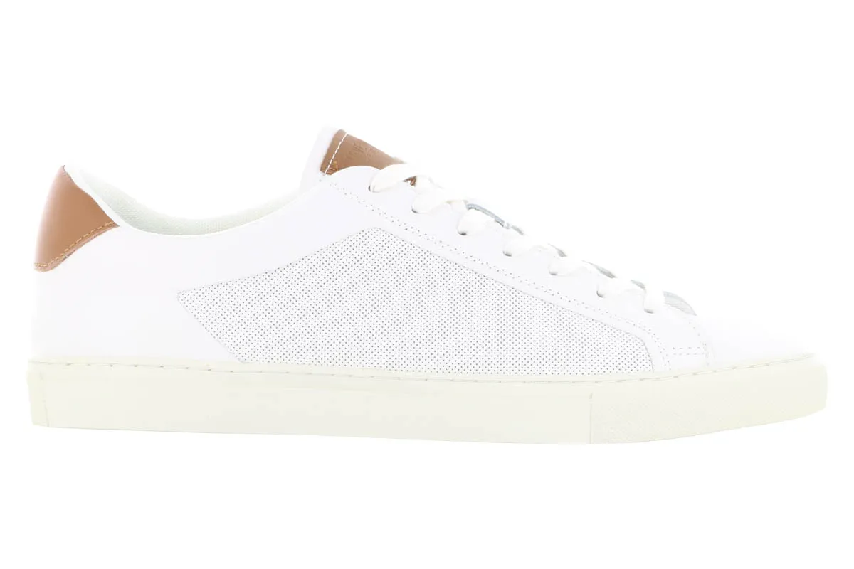 Steve Madden Finneas White Leather Sneaker