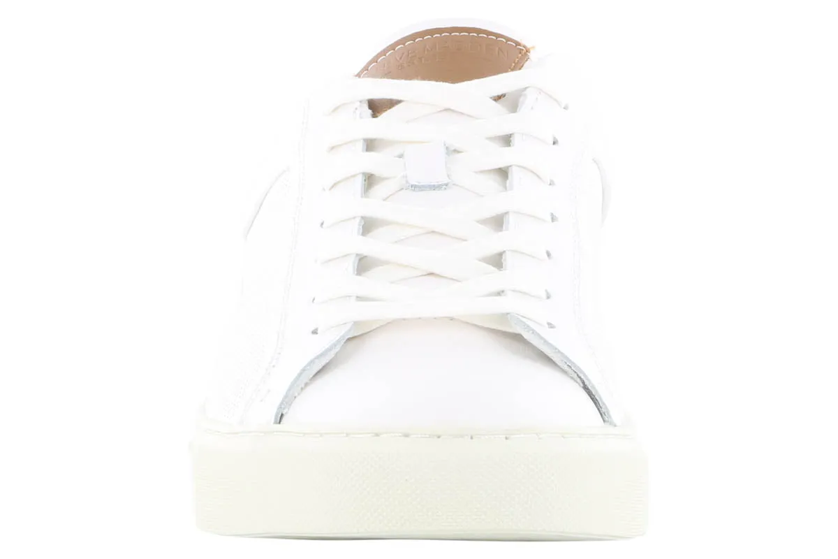 Steve Madden Finneas White Leather Sneaker