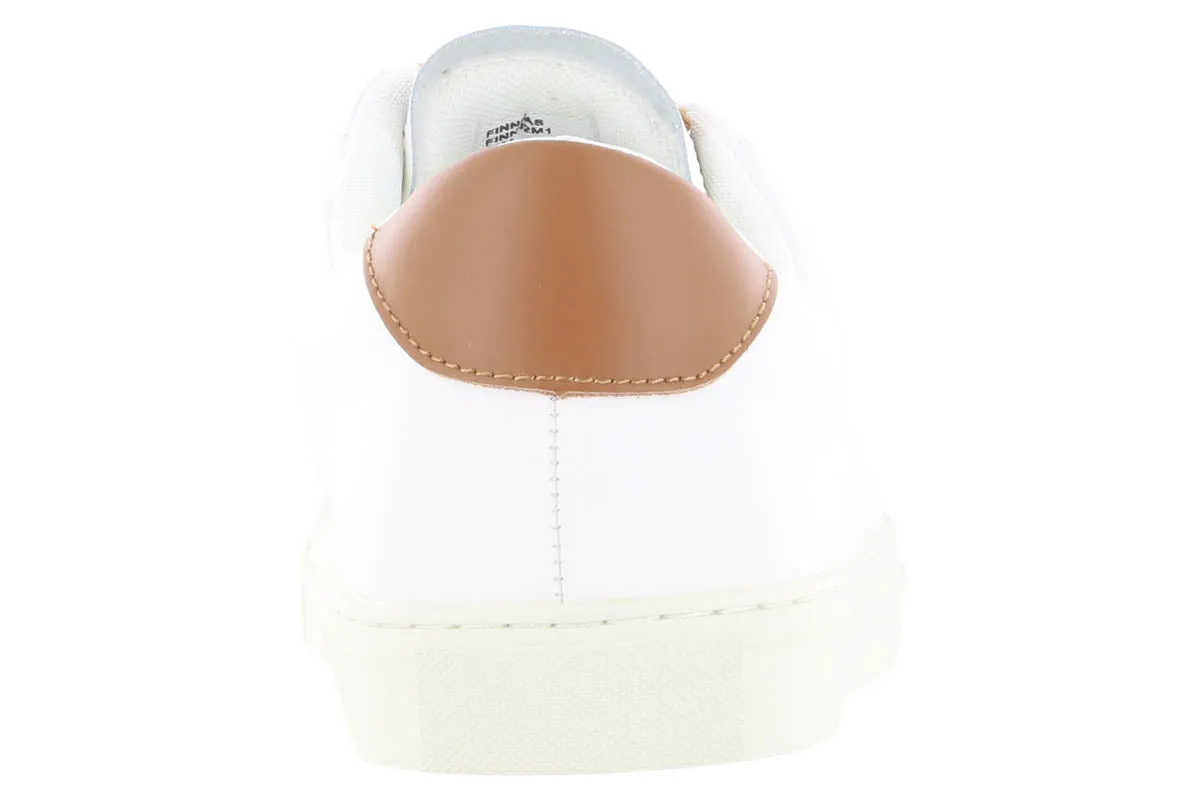 Steve Madden Finneas White Leather Sneaker