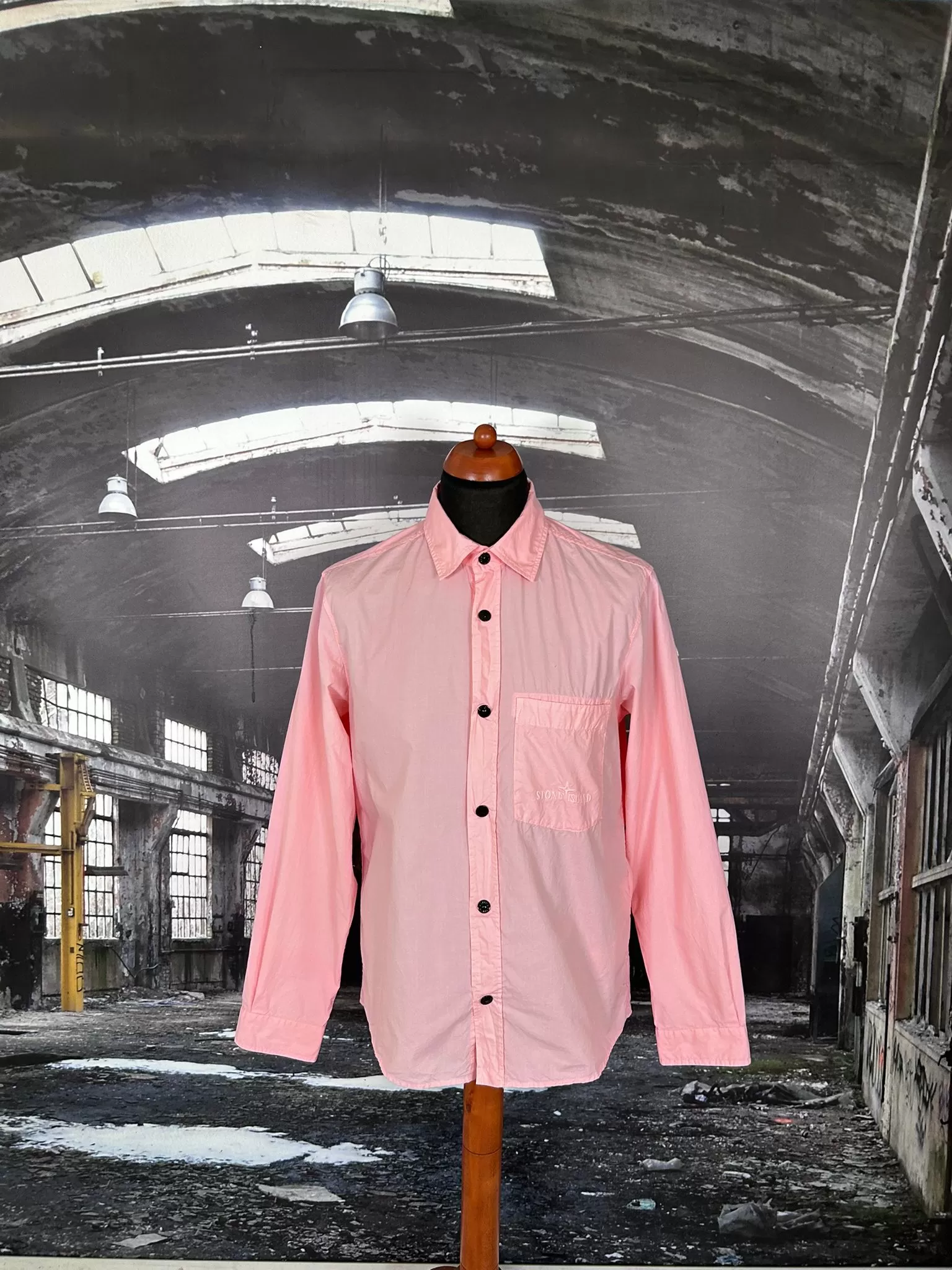 STONE ISLAND GARMEND DYED OVERSHIRT