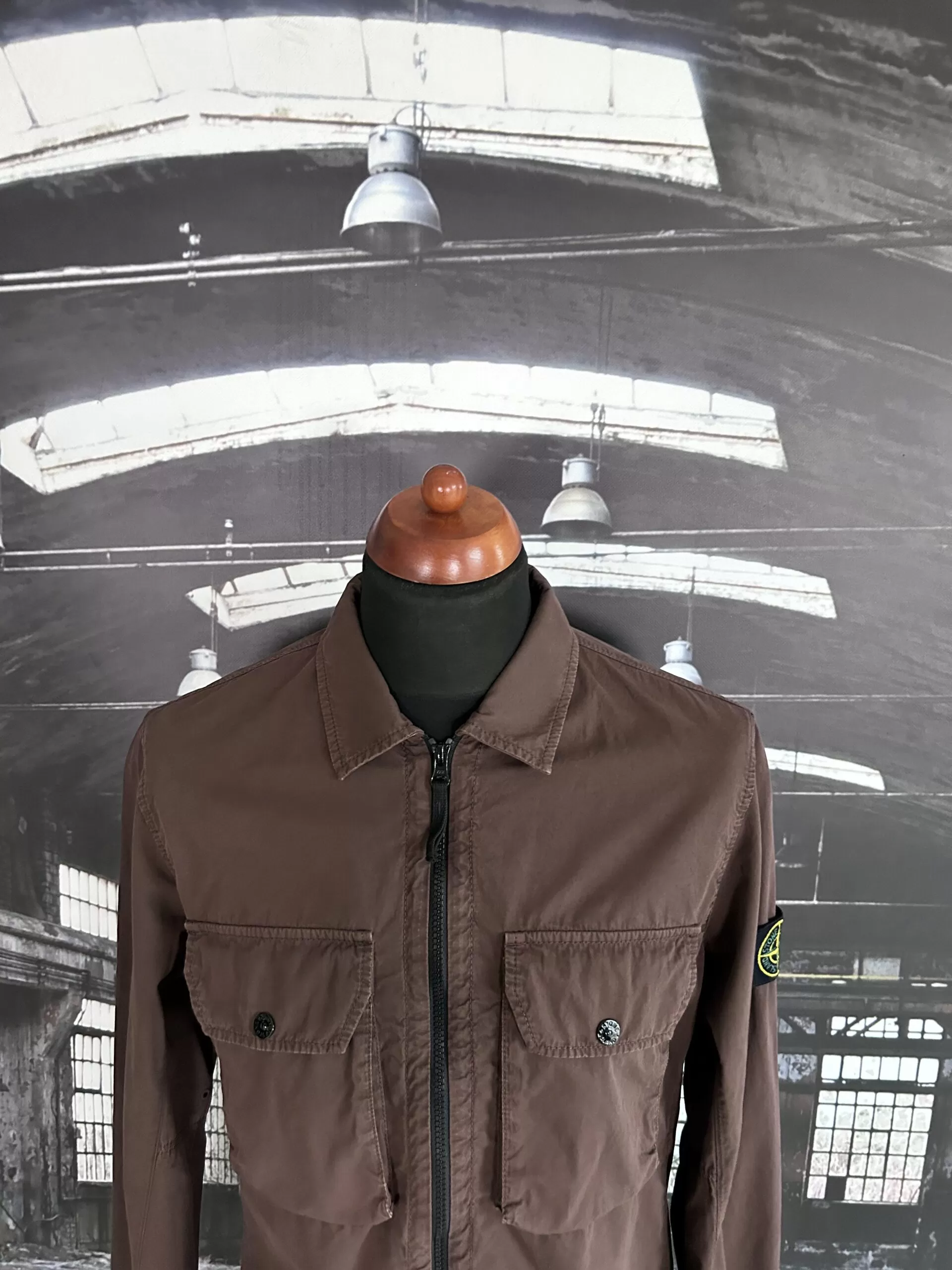 STONE ISLAND OLD POCKET OVERSHIRT