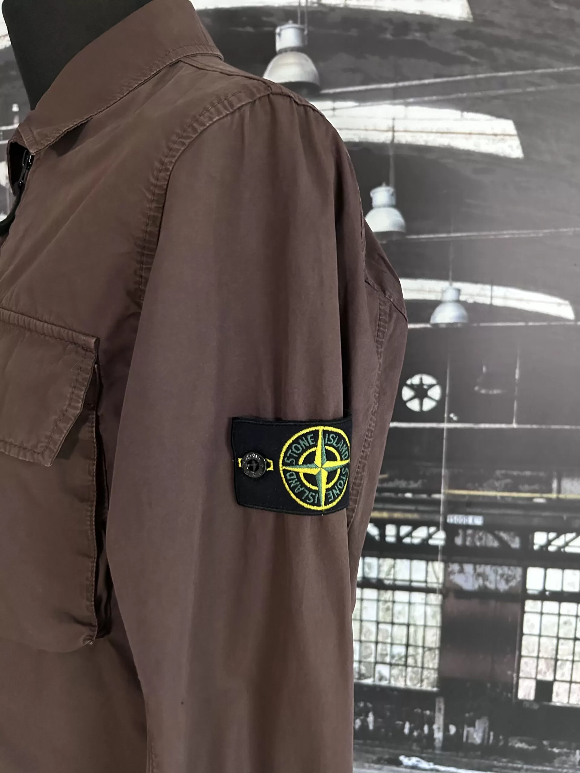 STONE ISLAND OLD POCKET OVERSHIRT