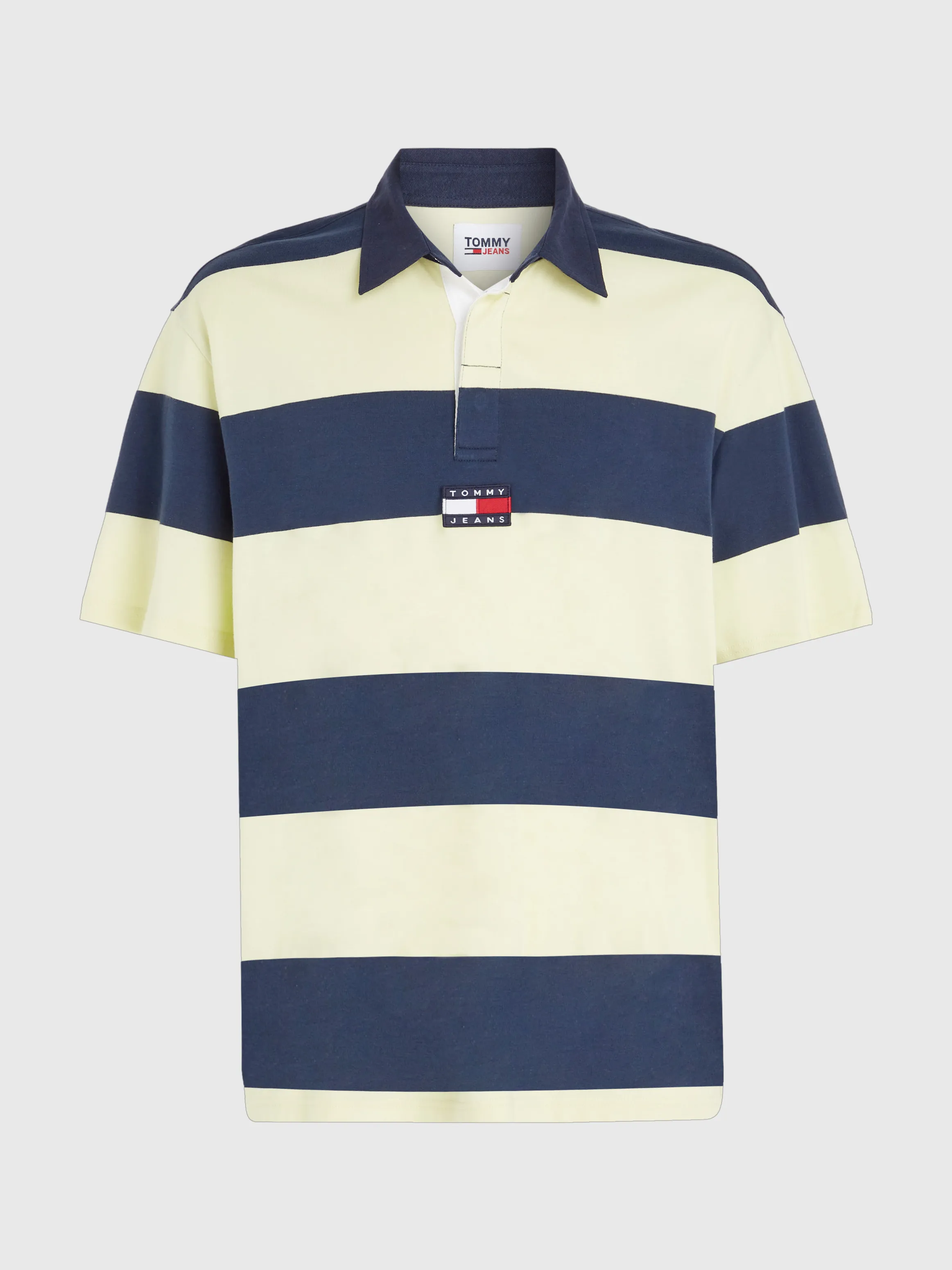 Stripe Oversized Fit Jersey Rugby Polo | Sweatshirts & Hoodies | Tommy Jeans