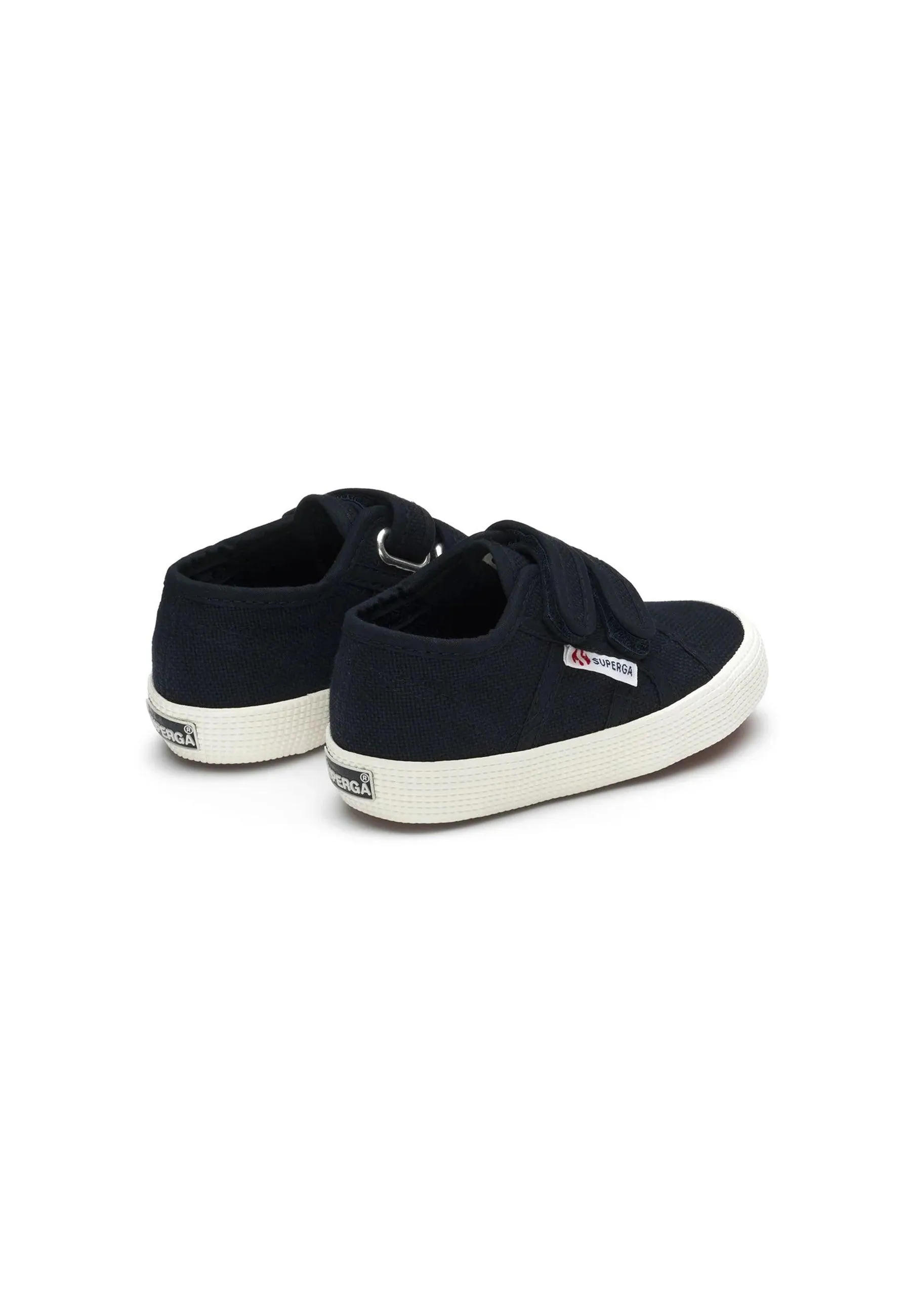 SUPERGA 2750 Kids Straps Sneaker Bimbo Navy Avorio S00CCT0