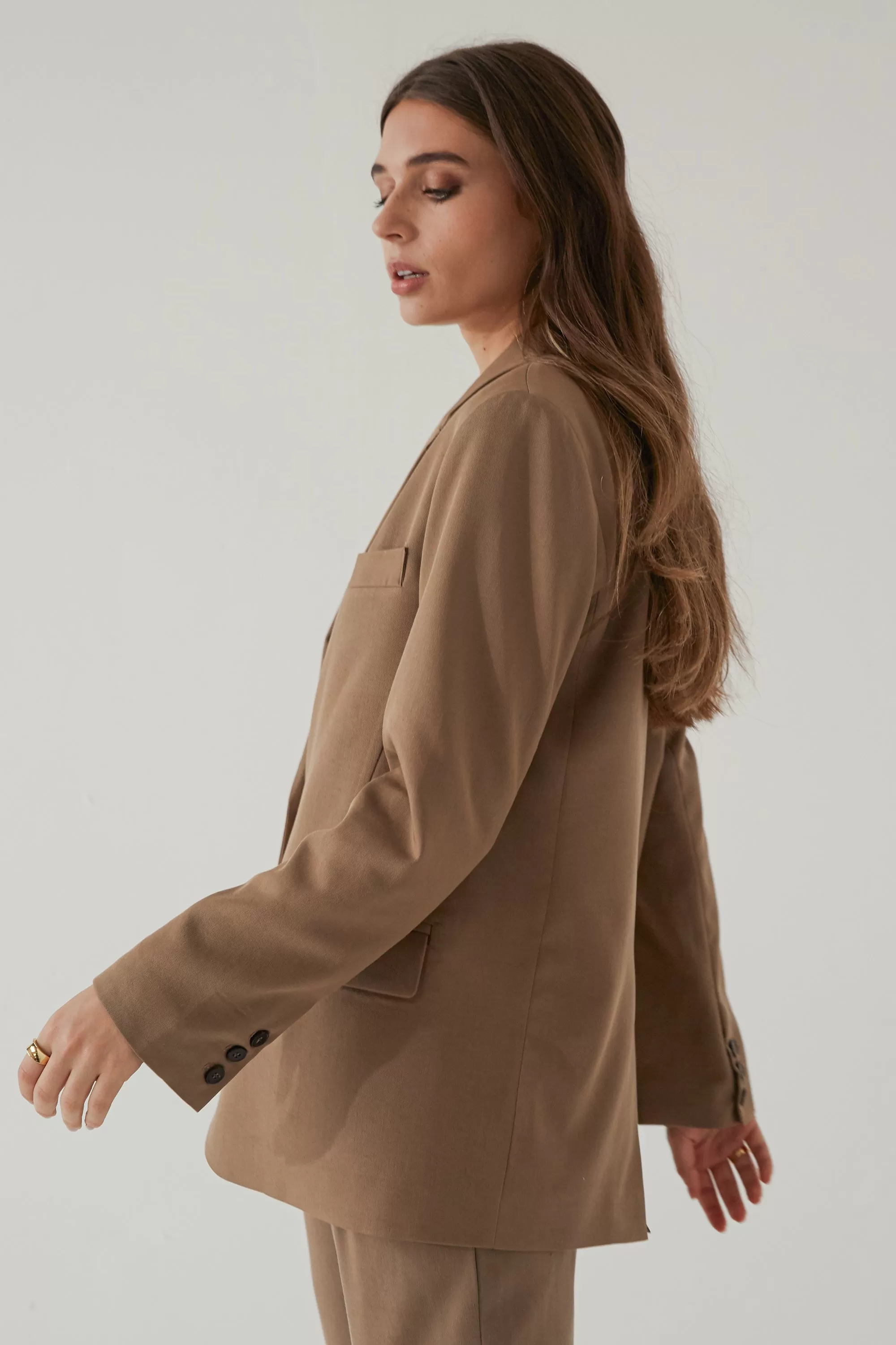 The Oversized Tencel Blazer