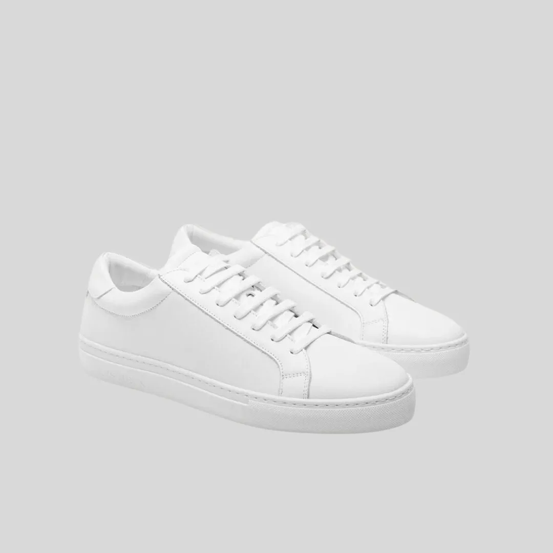 Theodor Leather Sneaker (White)