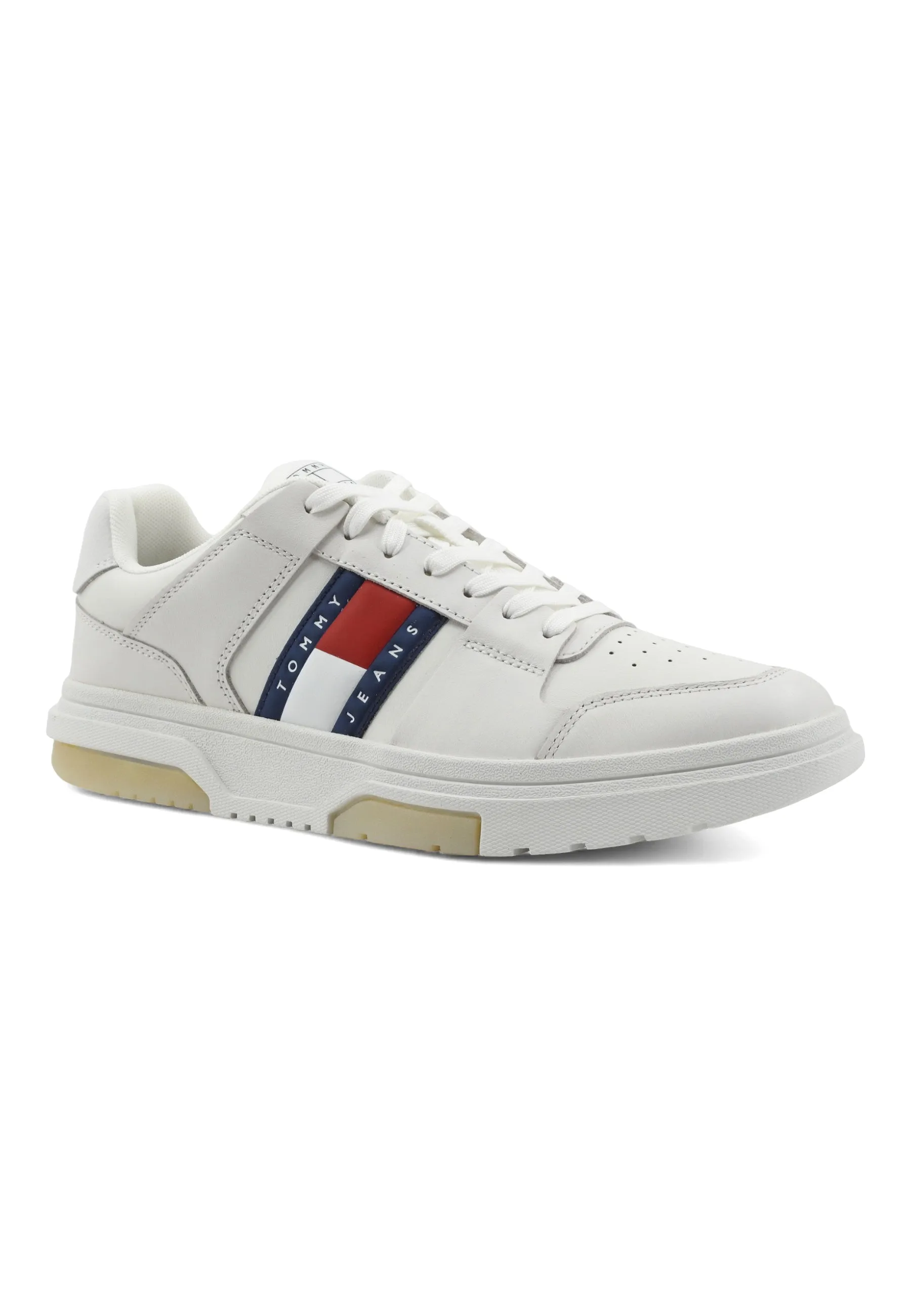 TOMMY HILFIGER The Brooklyn Sneaker Uomo Ecru Bianco EM0EM01429