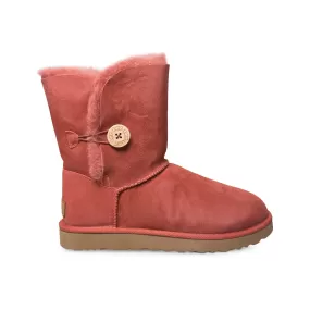 UGG Bailey Button II Terracotta Boots - Women's