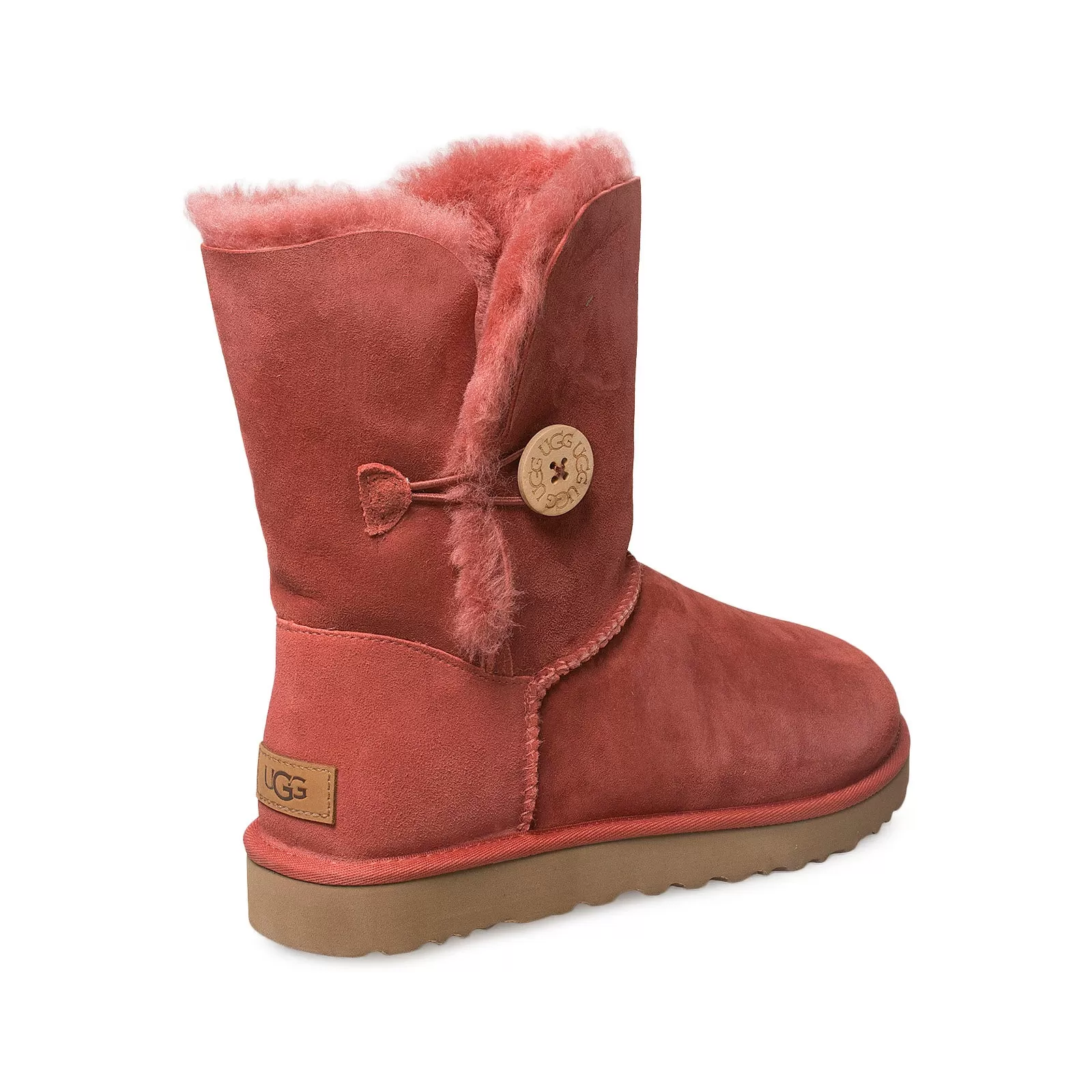 UGG Bailey Button II Terracotta Boots - Women's