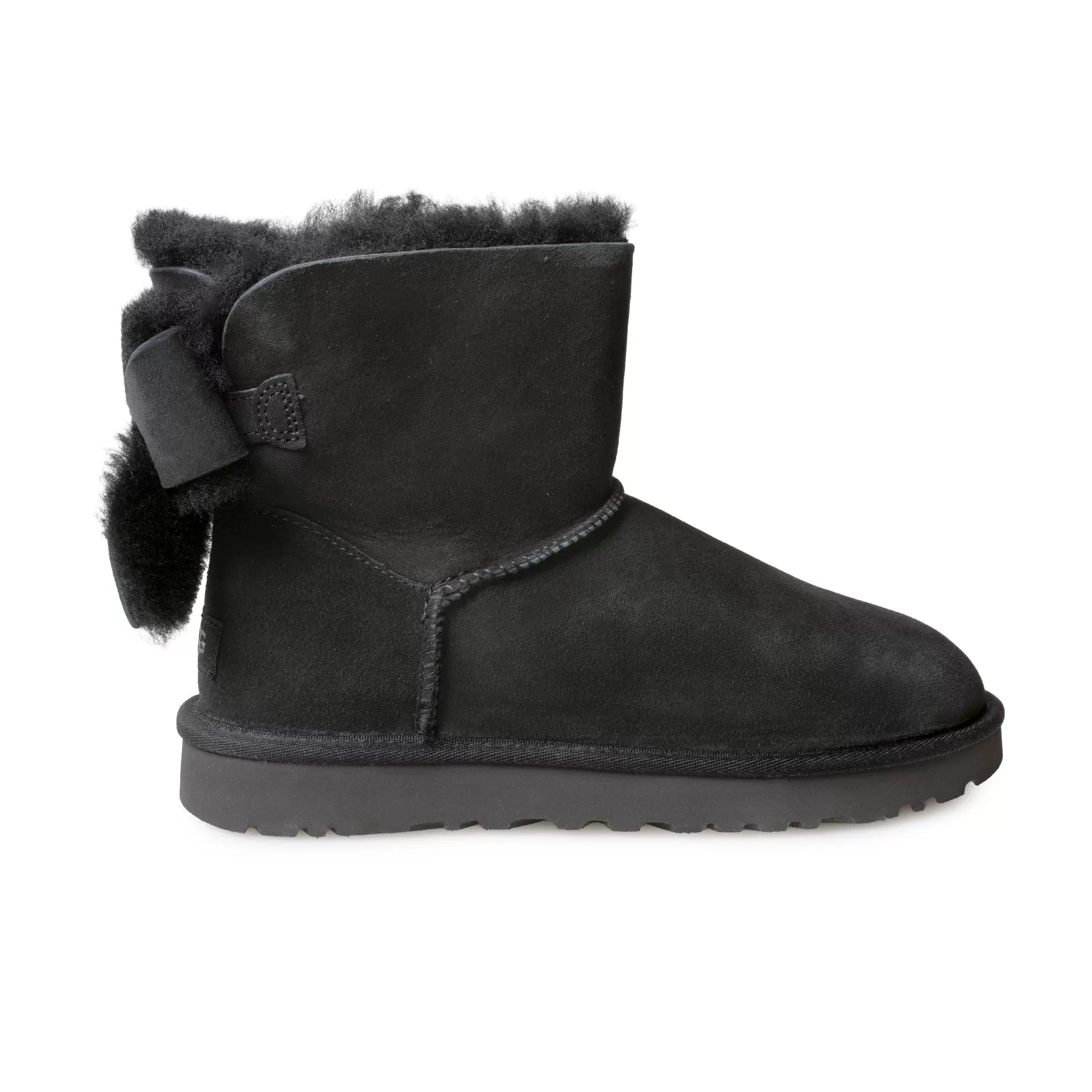 UGG Classic Heritage Bow Black Boots - Women's