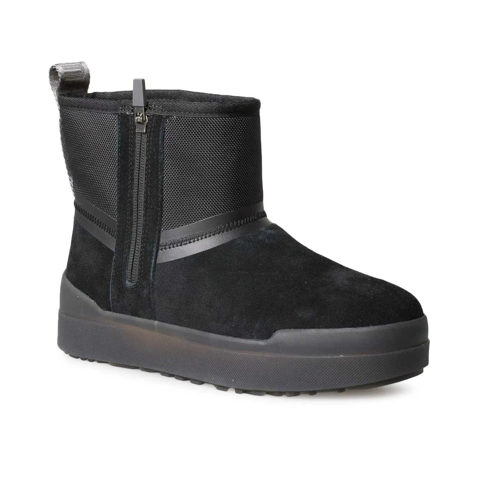 UGG Classic Tech Mini Black Boots - Women's