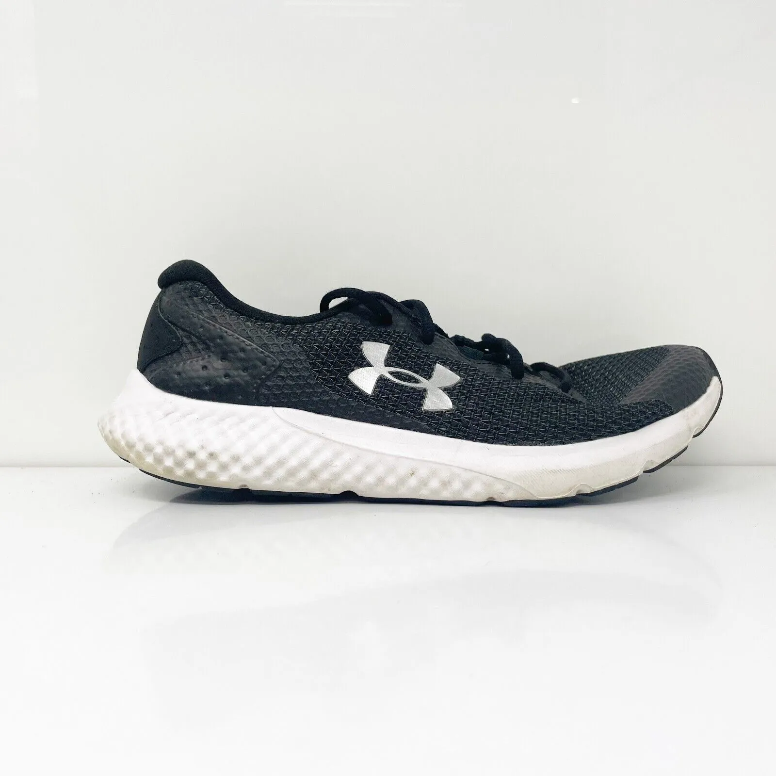 Under Armour Womens Charged Rogue 3 3024888-001 Black Running Shoes Sneaker 10.5