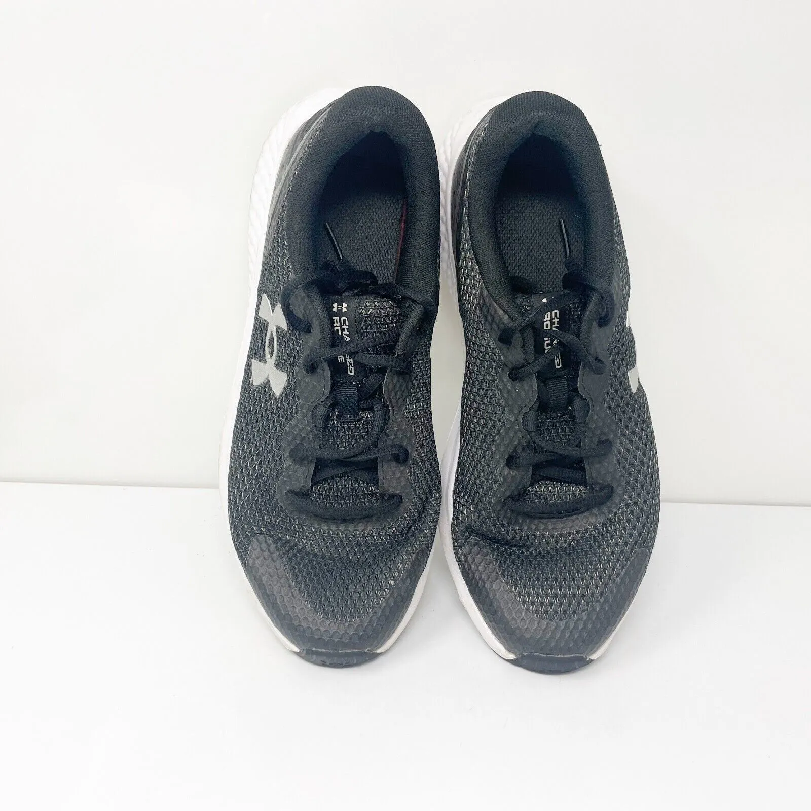 Under Armour Womens Charged Rogue 3 3024888-001 Black Running Shoes Sneaker 10.5