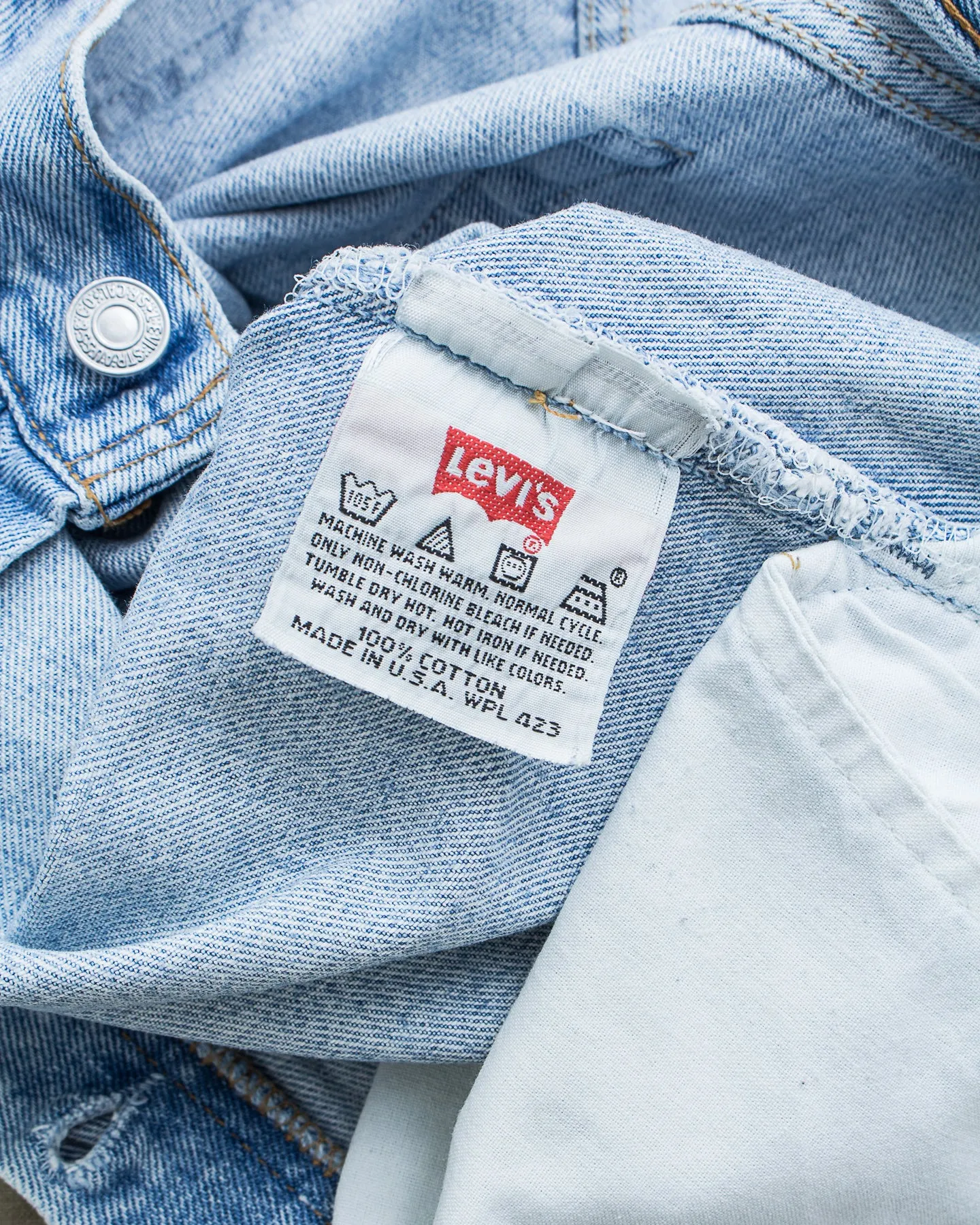 Vintage 1990's Made in USA Levi's 501 Jeans W 36 / L 32 No. 4