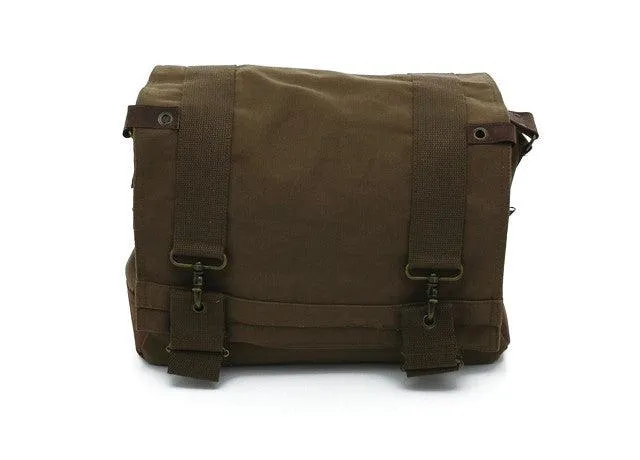 Vintage Canvas B-15 Pilot Messenger Bag