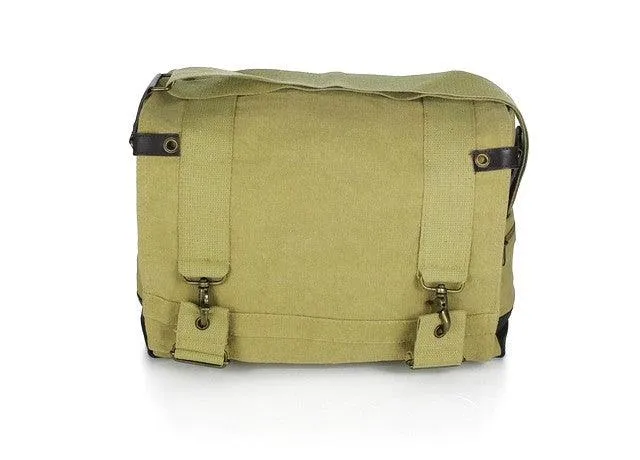 Vintage Canvas B-15 Pilot Messenger Bag