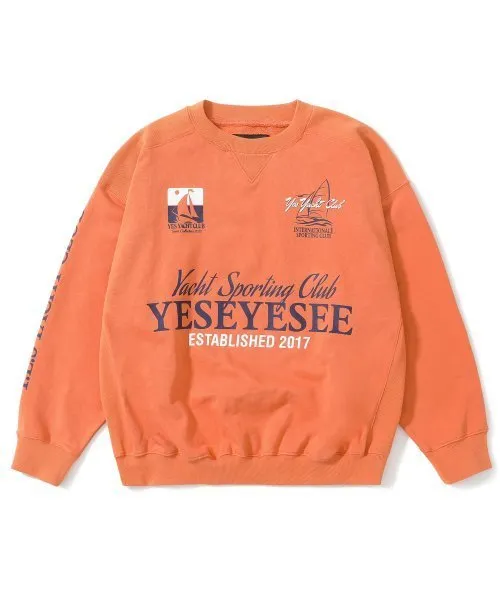 YESEYESEE  |[YESEYESEE] ★ Y.E.S Yacht Sweatshirt