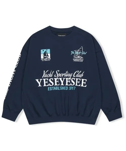 YESEYESEE  |[YESEYESEE] ★ Y.E.S Yacht Sweatshirt