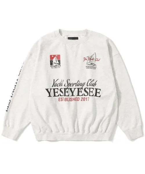 YESEYESEE  |[YESEYESEE] ★ Y.E.S Yacht Sweatshirt