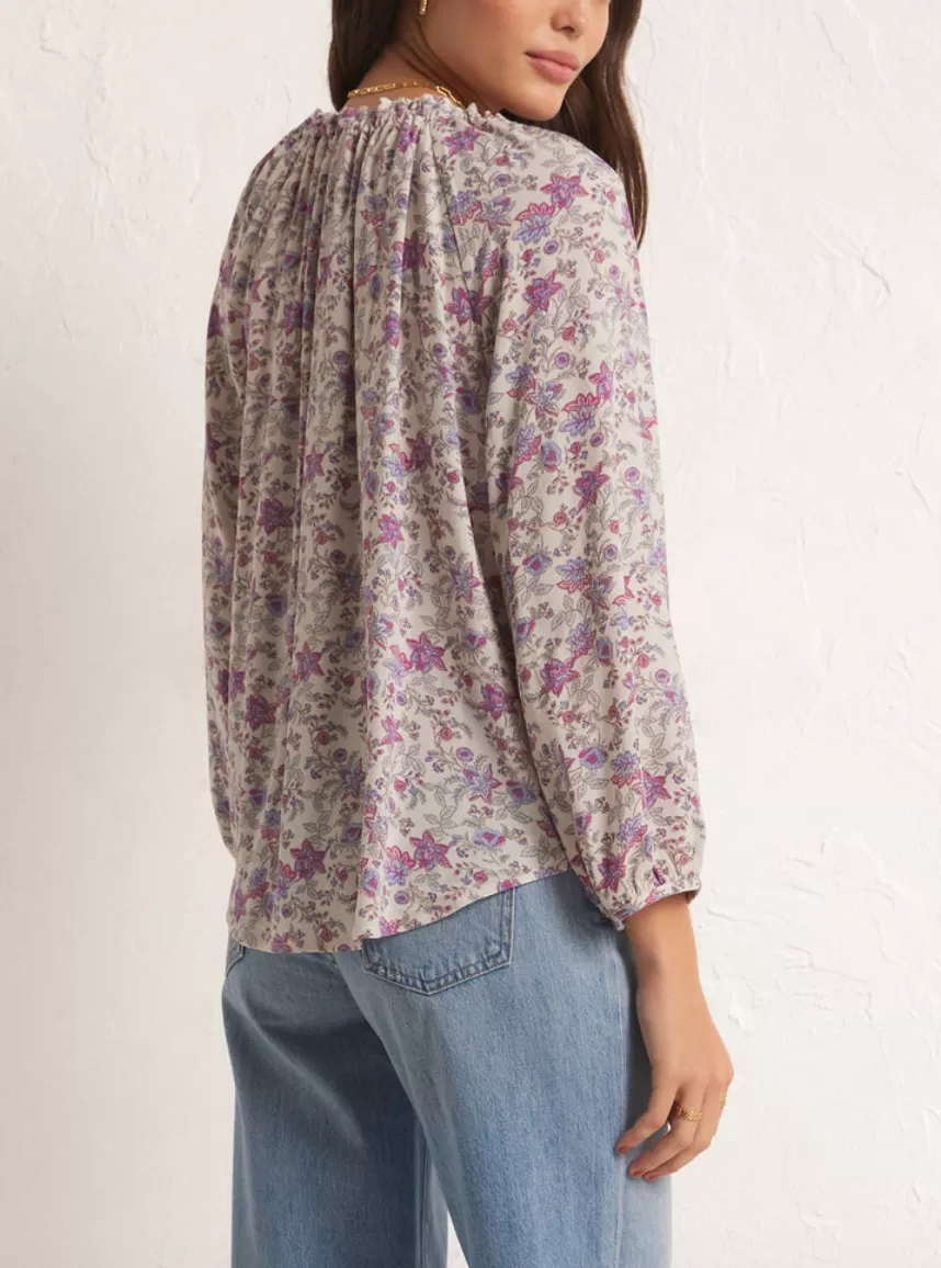 Z SUPPLY ATHENA FLORAL TOP